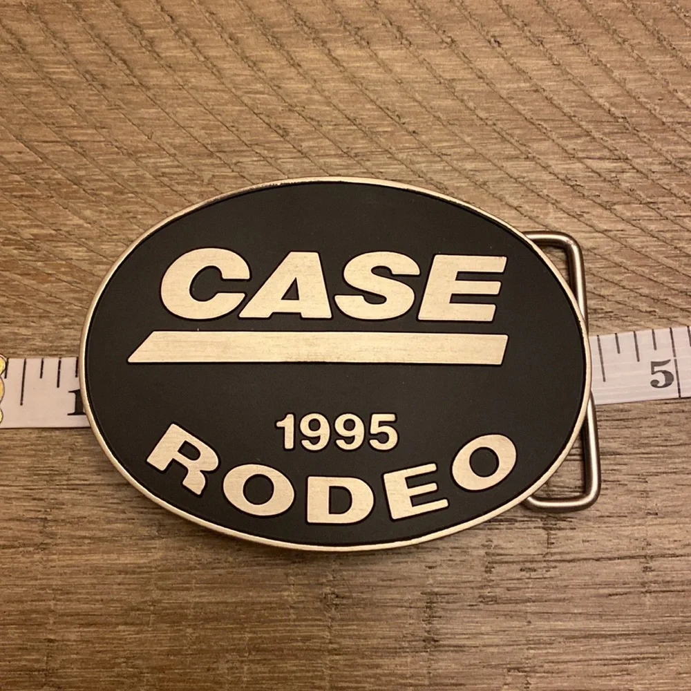Vintage 1995 Case Rodeo Belt Buckle - Picture 3 of 4